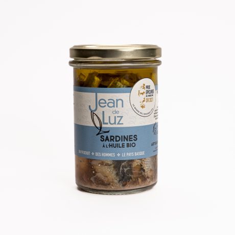 Sardines à l'huile bio