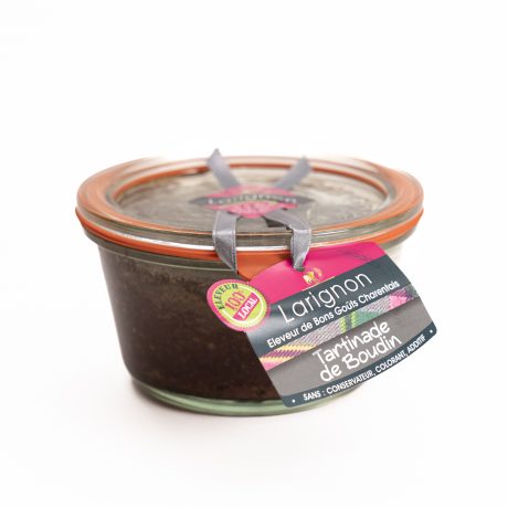 Tartinade de boudin noir aux pommes - Larignon